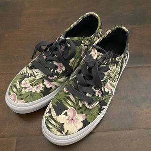 NEW Tropical Floral Vans